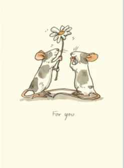 Two Bad Mice "For You" Greetings Card- Greeting Cards