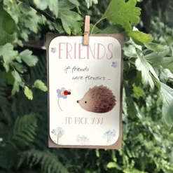 Ginger Betty "Friends- I'd Pick You"  Keepsake Card- Greeting Cards