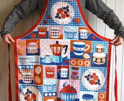 Printer Johnson "Kitsch" Apron by- Aprons