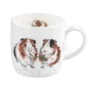 Wrendale Designs "Lettuce Be Friends" Guinea Pig Small Bone China Mug (11oz)- Flowers & Garden|Animals