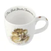 Wrendale Designs "The Diet Starts Tomorrow" Small Bone China Mug (11oz)- Flowers & Garden|Animals