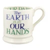 Emma Bridgewater Rainbow Toast In Our Hands 1/2 Pint Mug- Whimsical|Bright Colors
