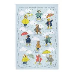 Ulster Weavers Raining Cats and Dogs Cotton Tea Towel- Tea|Tea