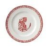 Burleigh Red Calico Cat 7in Small Plate- Plates