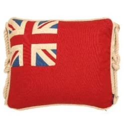 Woven Magic Red Ensign Union Jack 12 x 18inch Pillow- Pillows & Throws