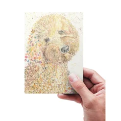 Jen Winnett Red the Dog Eco-Card- Greeting Cards