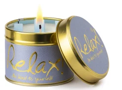 Lily-Flame Relax! Scented Candle- Home Fragrance