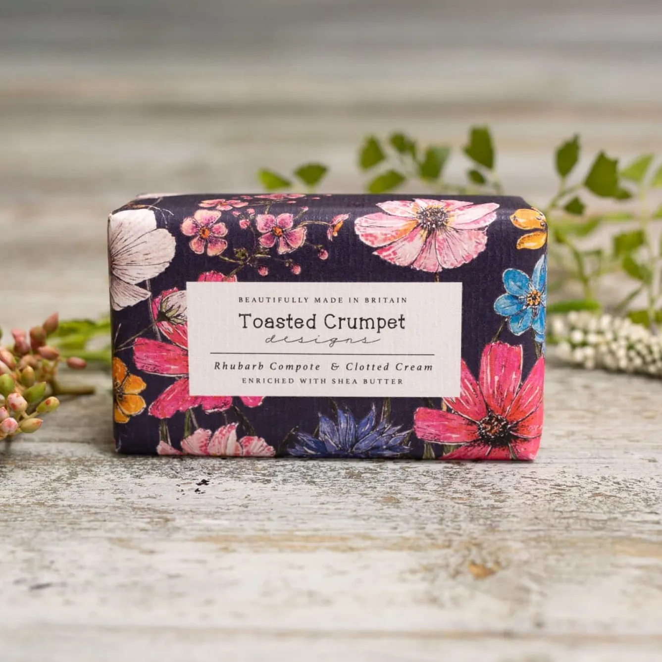 Toasted Crumpet Rhubarb & Clotted Cream Soap- Soaps & Lotions