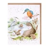 Wrendale Designs 'Riverbank' Otter Greetings Card- Greeting Cards