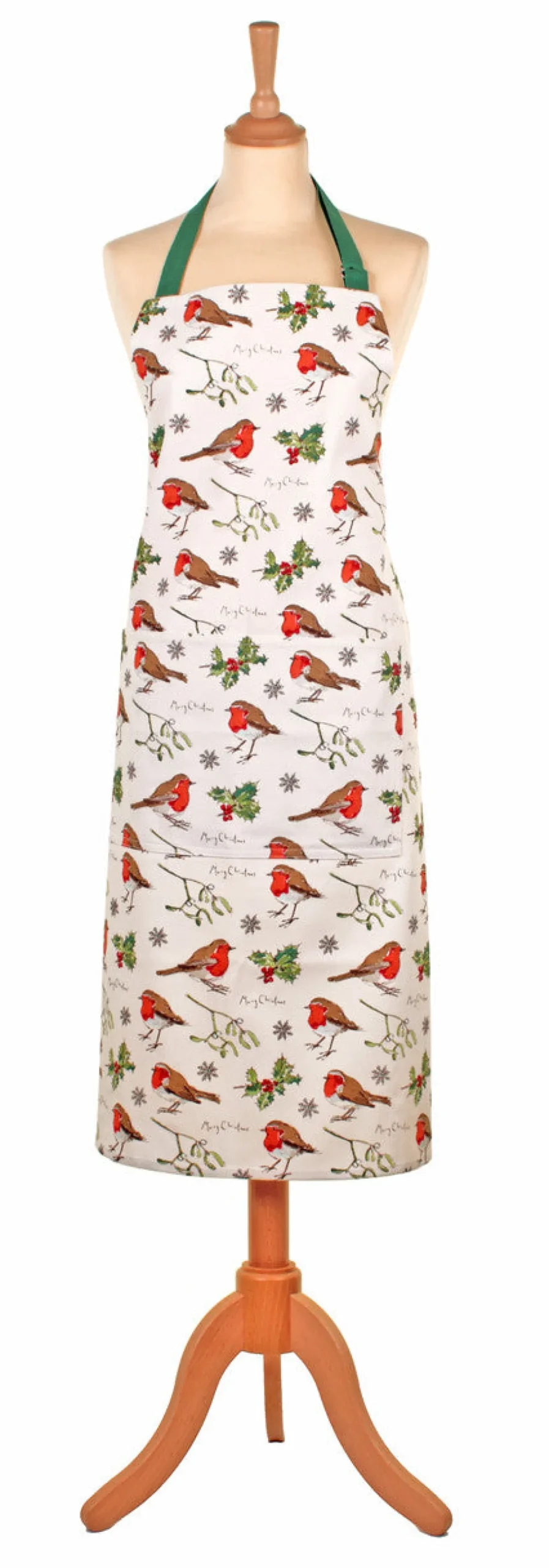 Ulster Weavers Robins & Holly Cotton Apron- Aprons