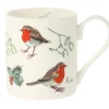 Mclaggan Smith 5 Robins Bone China Mug- Tea|Whimsical