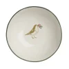 Sophie Allport Robins Stoneware Nibbles Bowl- Christmas|Bowls & Dishes