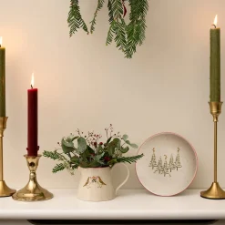 Sophie Allport Robins Stoneware Side Plate- Christmas|Jugs