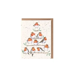 Wrendale Designs 'Rockin' Robins' Gift Enclosure Card- Greeting Cards