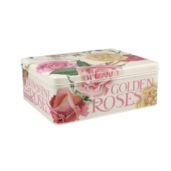 Emma Bridgewater Roses All My Life Deep Rectangular Tin- Seasonal|Novelty