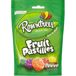 Tea & Biscuits Rowntree's Fruit Pastilles 143g- Sweets/Candy