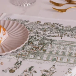 Victoria Eggs Royal Family Tea Towel- Royal|Tea