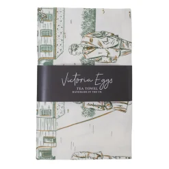 Victoria Eggs Royal Family Tea Towel- Royal|Tea