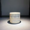 Alex Allday Safflower Ceramic Tea Light Holder- Tea|Home Fragrance
