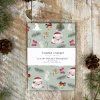 Toasted Crumpet Sage Green All Things Jolly A6 Lined Pocket Notebook- Christmas|Stationery