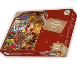 All Jigsaw Puzzles Santa's Christmas List 1000 Piece Jigsaw Puzzle- Christmas|Puzzles