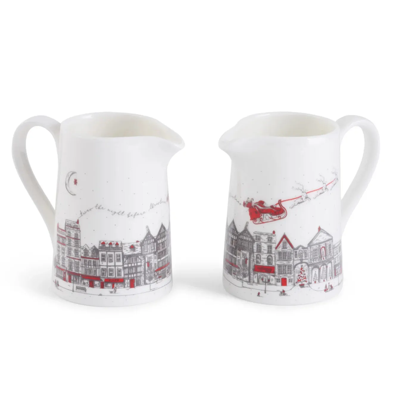 Victoria Eggs Santa's Sleigh Half Pint Jug- Christmas|Jugs