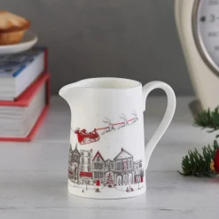 Victoria Eggs Santa's Sleigh Quarter Pint Jug- Christmas|Jugs