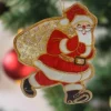 Tinker Tailor Santa with Gold Sack Decoration by London- Christmas Decorations|Seasonal Decor
