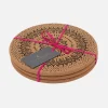 Sara Miller London Sara Miller Artisanne Noir Set of 3 Cork Trivets- Tea|Tea
