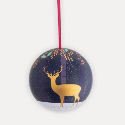 Sara Miller London Sara Miller Christmas Tin Baubles- Christmas Decorations|Christmas