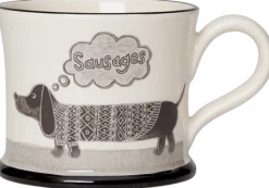 Moorland Pottery Sausage Dog Mug by- Pets|Pets