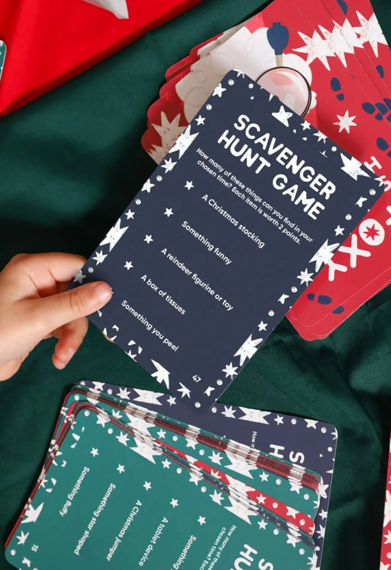 Heart and Soul Scavenger Hunt Game- Christmas