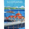 Town Towels Scotland - Dunoon Pier Tea Towel- Tea|Tea Towels