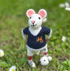 Sew Heart Felt Scotland Footballer Mouse- Children