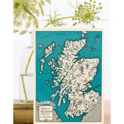 Madame Treacle Scotland 1930 Greetings Card- Greeting Cards