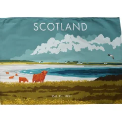 Town Towels Scotland - Isle of Tiree Tea Towel- Tea|Tea Towels