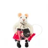 Sew Heart Felt Scottish Felt Mouse in Red Kilt- Children