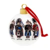 Alison Gardiner Scottish Pipers Bauble Boxed- Christmas Decorations|Seasonal Decor