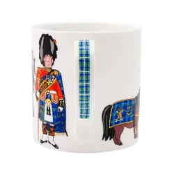 Alison Gardiner Scottish Pipers Mug Boxed- Great Britain