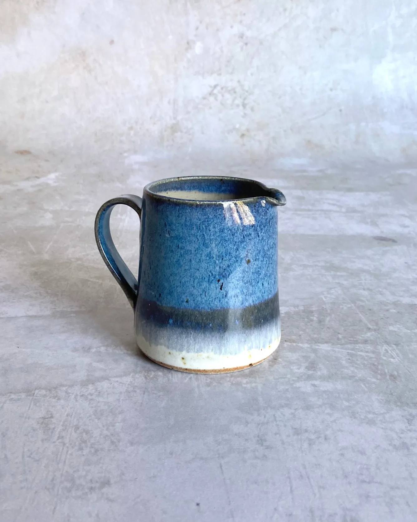 Emily Doran Pottery Sea Foam Milk Jug- Vases|Jugs