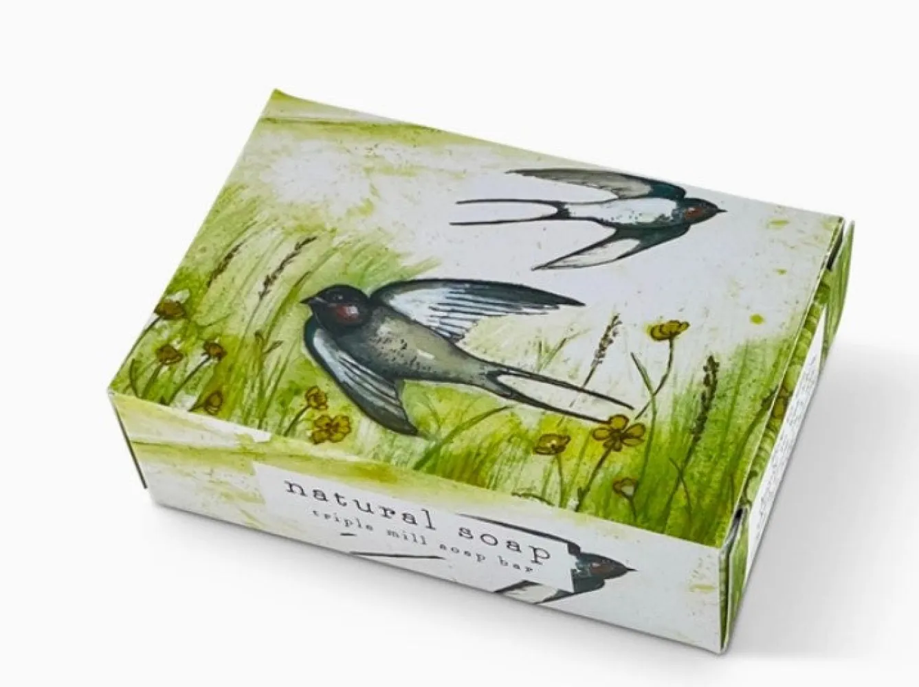 Heaven Scent Sea Salt Natural Soap - Swallow 100g- Soaps & Lotions