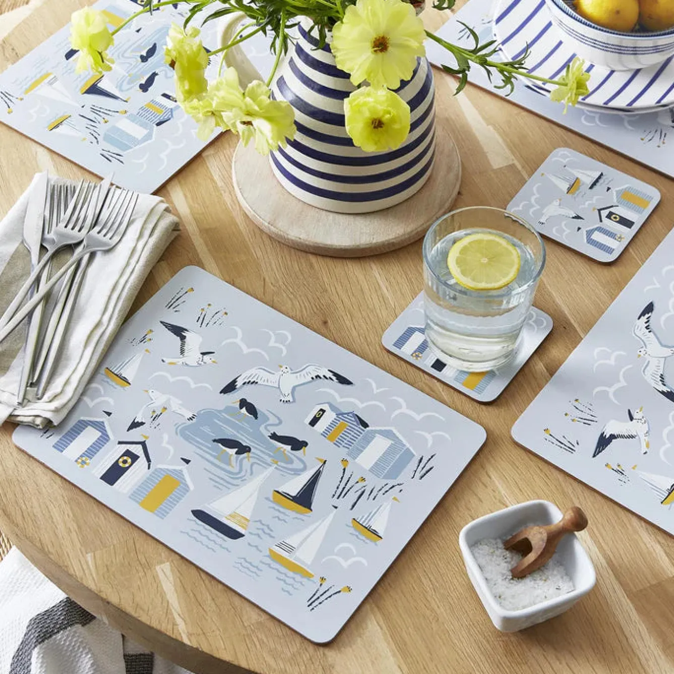 Ulster Weavers Seashore Set of 4 Placemats- Melamine