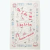 Poppy Treffry Seaside Tea Towel- Tea|Tea Towels
