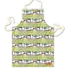 Emma Ball Sea Thrift Puffins Cotton Apron- Aprons