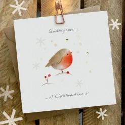 Ginger Betty Sending Love at Christmastime Card- Christmas Cards|Greeting Cards