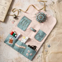 Corinne Lapierre Sewing Roll Wool Mix Felt Craft Kit- Crafts|Children