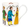 Alison Gardiner Shakespeare Characters Mug Boxed- Great Britain