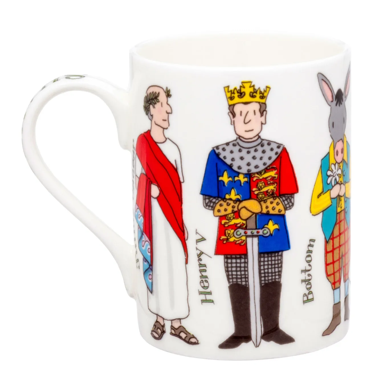 Alison Gardiner Shakespeare Characters Mug Boxed- Great Britain