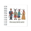 Alison Gardiner Shakespeare Wire Bound Mini Notebook- Stationery