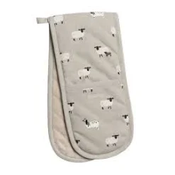 Sophie Allport Sheep Double Oven Glove- Tea